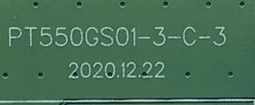 T-CON ORIGINAL PARA TV VIZIO / NUMERO DE PARTE 2601620052 / PT550GS01-3-C-3 / PANEL TPT550WR-GS013.H REV:S1P / DISPLAY PT550GS01-3 / MODELO V555-J01 LTC5E7 - Imagen 3